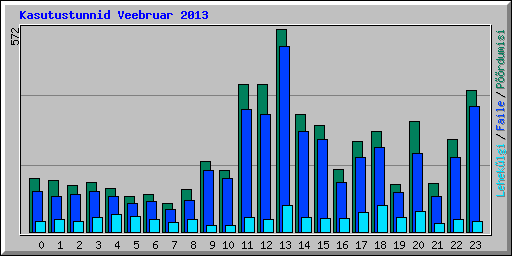 Kasutustunnid Veebruar 2013